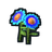 Blue and Cyan Sunflowers Icon.png