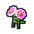 Pink and White Sunflowers Icon.png